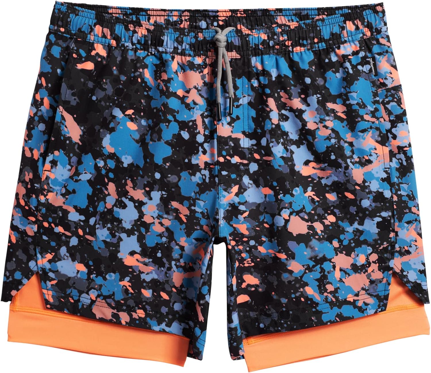 maamgic Mens Workout Shorts 2 in 1 Stretch Gym Shorts