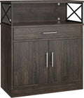 Shintenchi Kitchen Storage Cabinet with Adjustable Shelves and Drawers