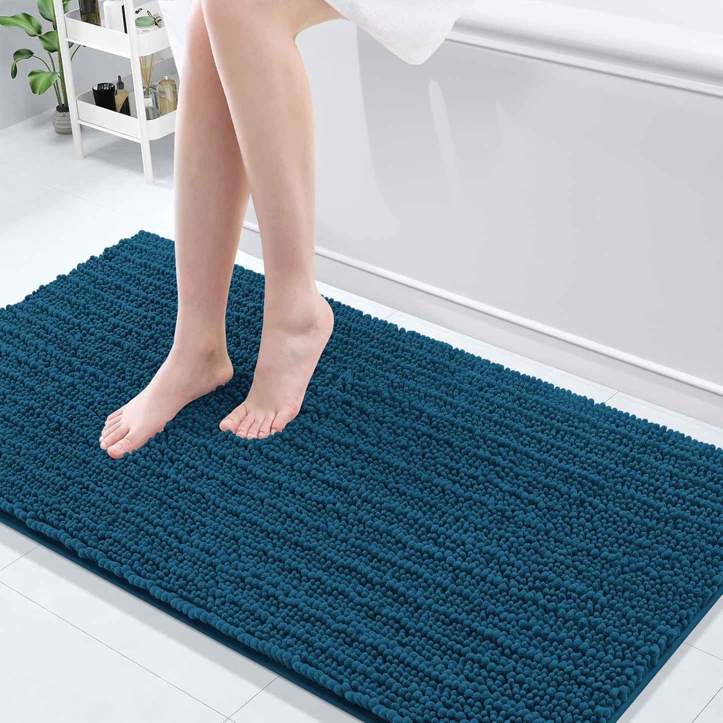 Arotive Luxury Chenille Bathroom Rug Mat for Ultimate Comfort