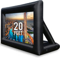 KHOMO GEAR 20 ft Outdoor Projector Screen - Large Inflatable Screen