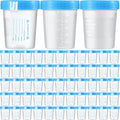 100 Pcs Urine Specimen Cups with Lids and Evident Seal - Reliable 4oz