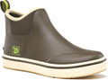 Trudave Mens Deck Boots Waterproof Ankle Fishing Rain Boots - Dry Feet