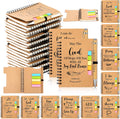 Christian Spiral Notebook and Bamboo Pen Set 100 Pcs 50 Set - Bulk