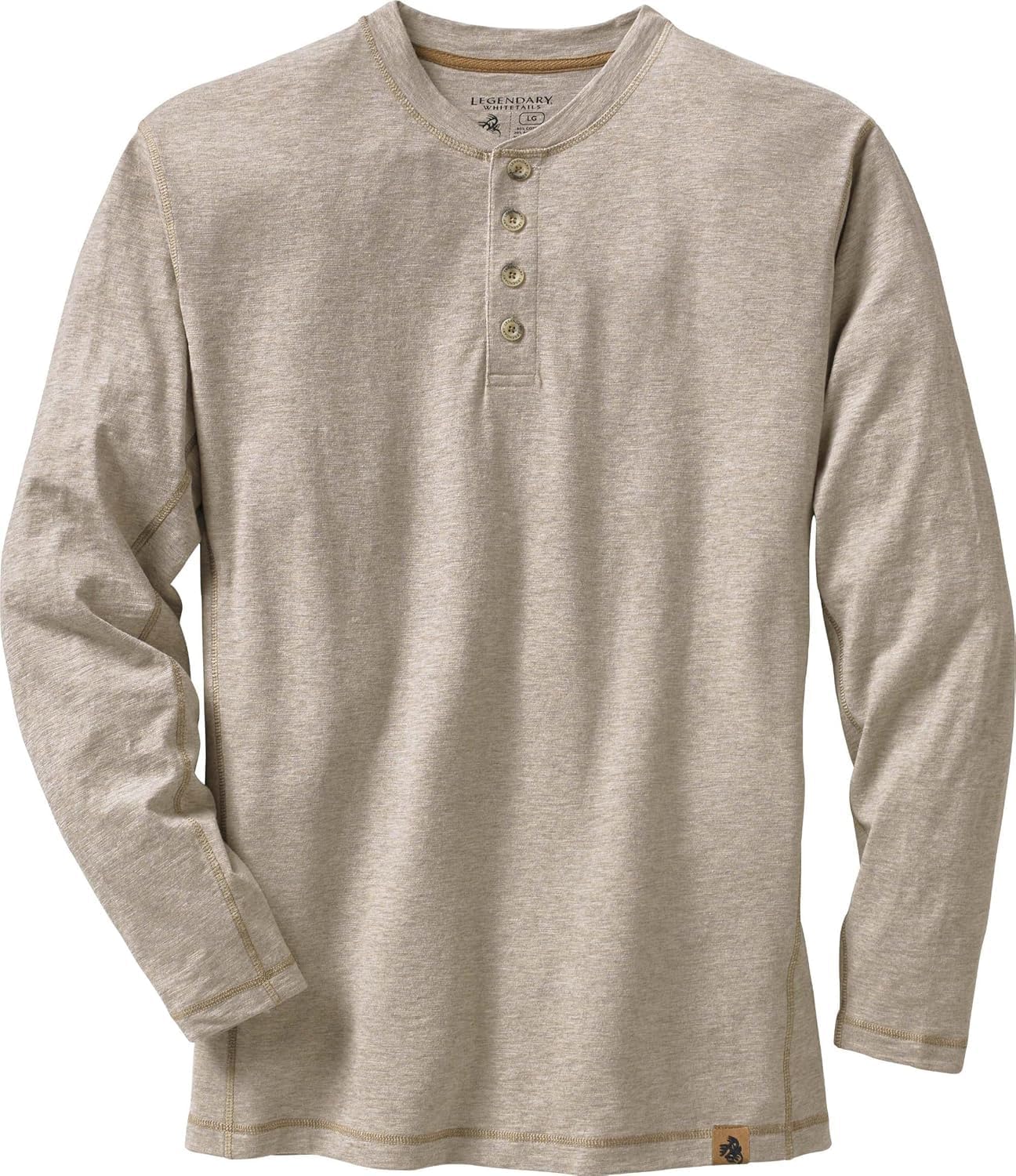 Legendary Whitetails Men's Henley Shirt for Casual Comfort
