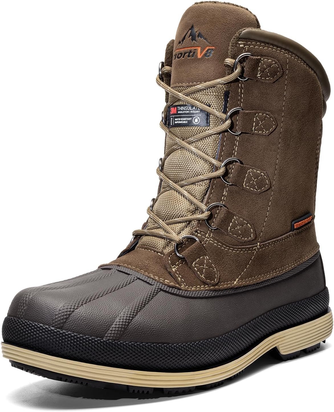 NORTIV 8 Men's Insulated Waterproof Work Winter Snow Boots Review