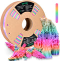 OVV3D Rainbow PLA Filament 1.75mm Silk Rainbow PLA - Glossy Multicolor