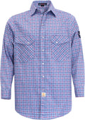BOCOMAL FR Shirts Flame Resistant Plaid Shirt - Lightweight