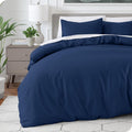Duvet Cover Oversized King Soft Textured Bedding - Lightweight Comfort