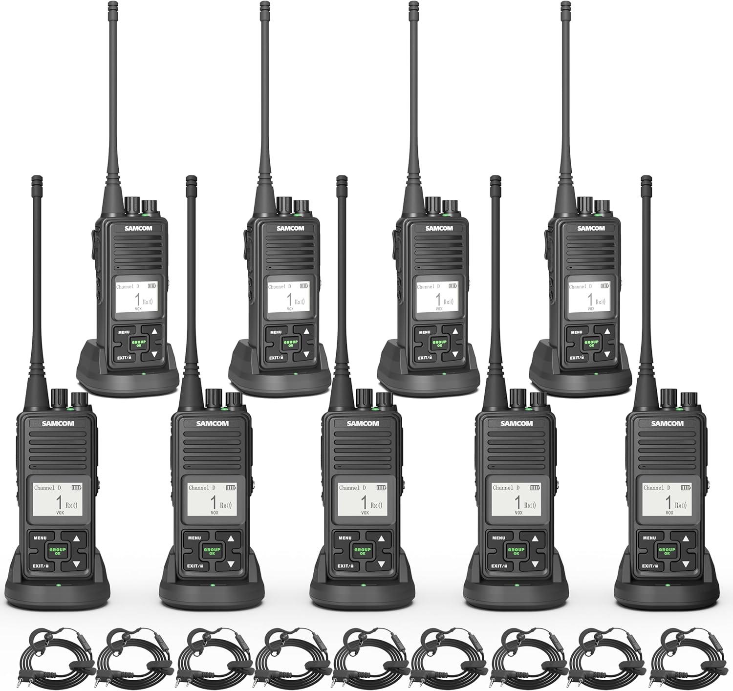 High Power Two Way Radio Walkie Talkies for Long Range Use