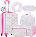 Redbaker 6 Pcs Kids Luggage Set for Travel Adventures