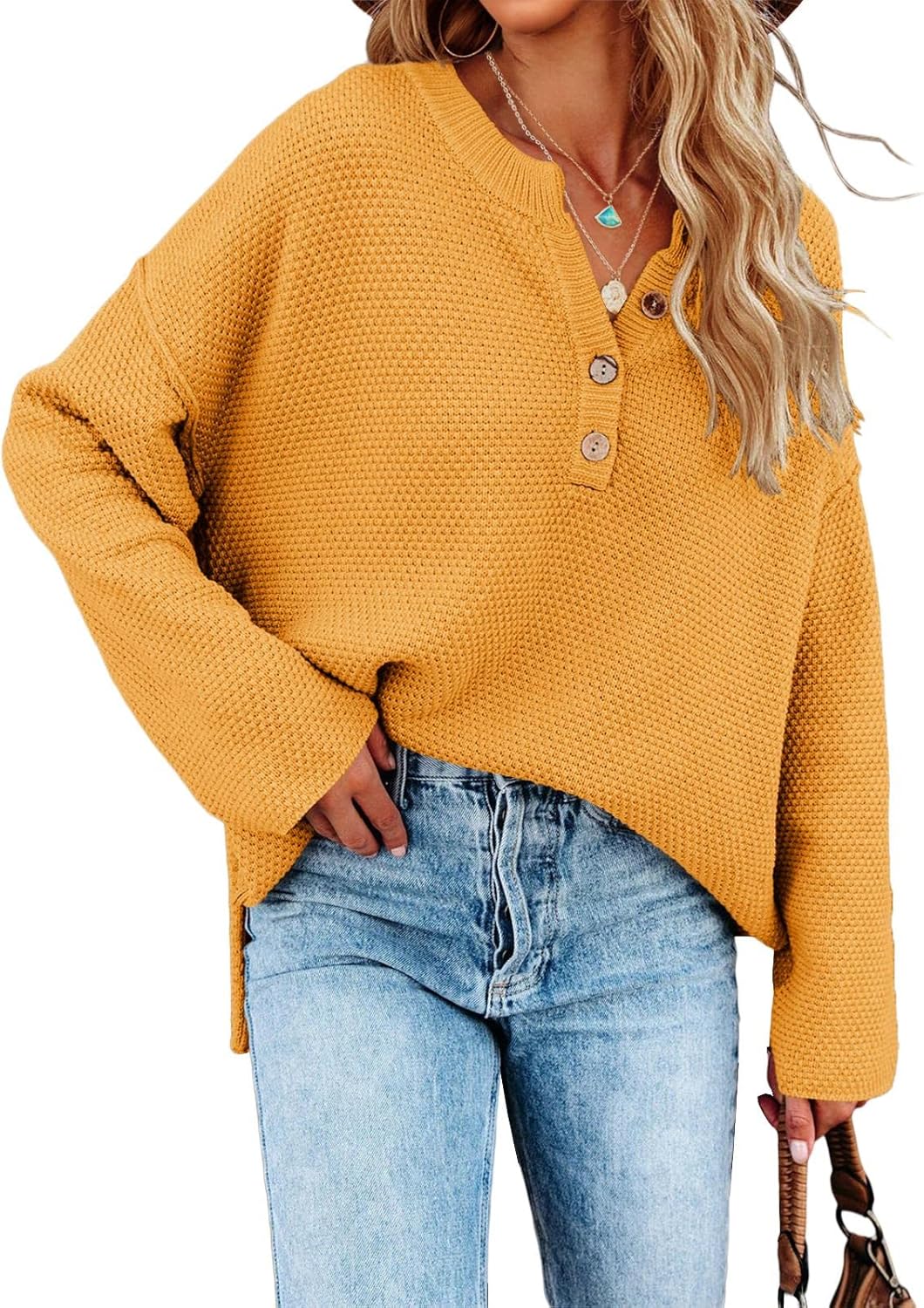 Saodimallsu Women's Oversized Sweaters for Cozy Style
