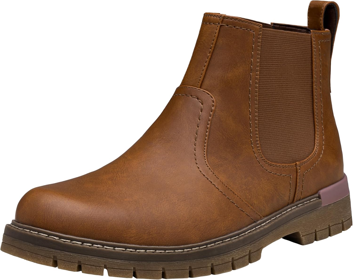 Jousen Chelsea Boots for Men - Lightweight Slip On Casual Footwear