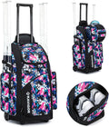 Rolling Baseball Bag with Wheels for Youth Players and Gear