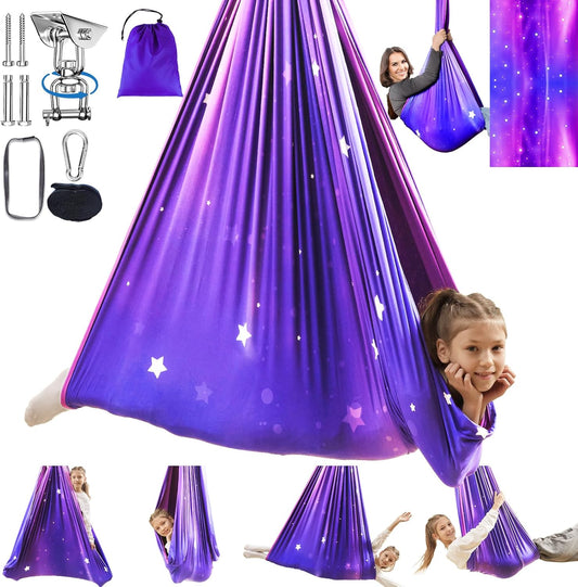 Sensory Swing for Kids Indoor Outdoor Therapy Cuddle Hammock