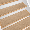 Stair Treads for Wooden Steps 15 PCS - Non Slip Stair Runner