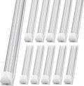 JESLED 8FT LED Shop Lights 10-Pack - High Output Garage Lighting