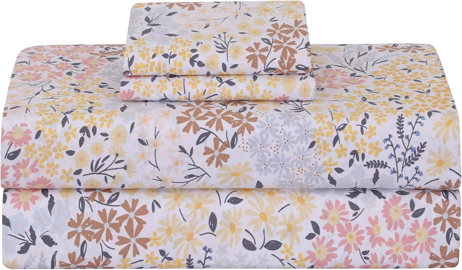 Feather & Stitch 100% Cotton Percale Sheets for Ultimate Comfort
