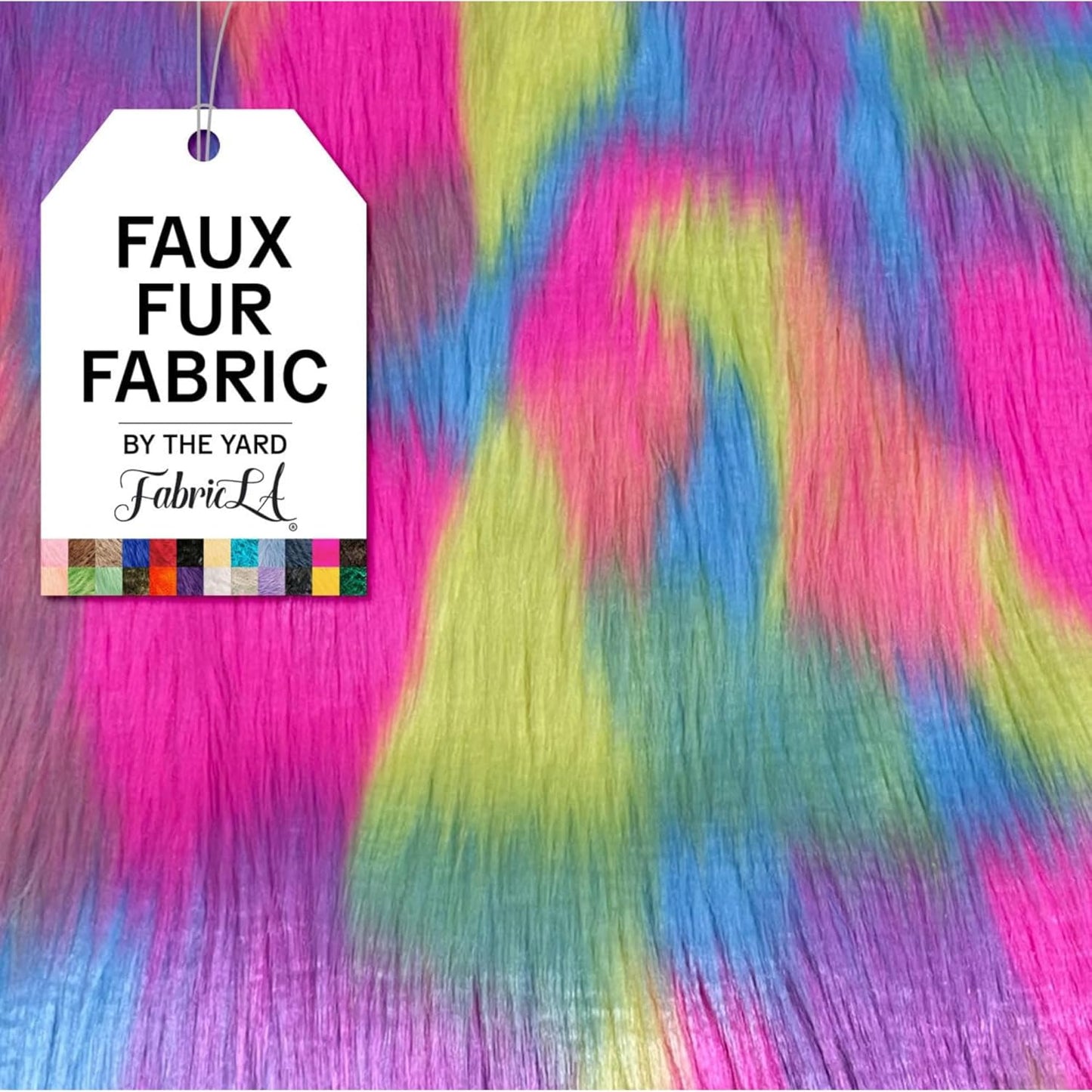 Shaggy Faux Fur Fabric by The Yard - Soft and Durable Crafting