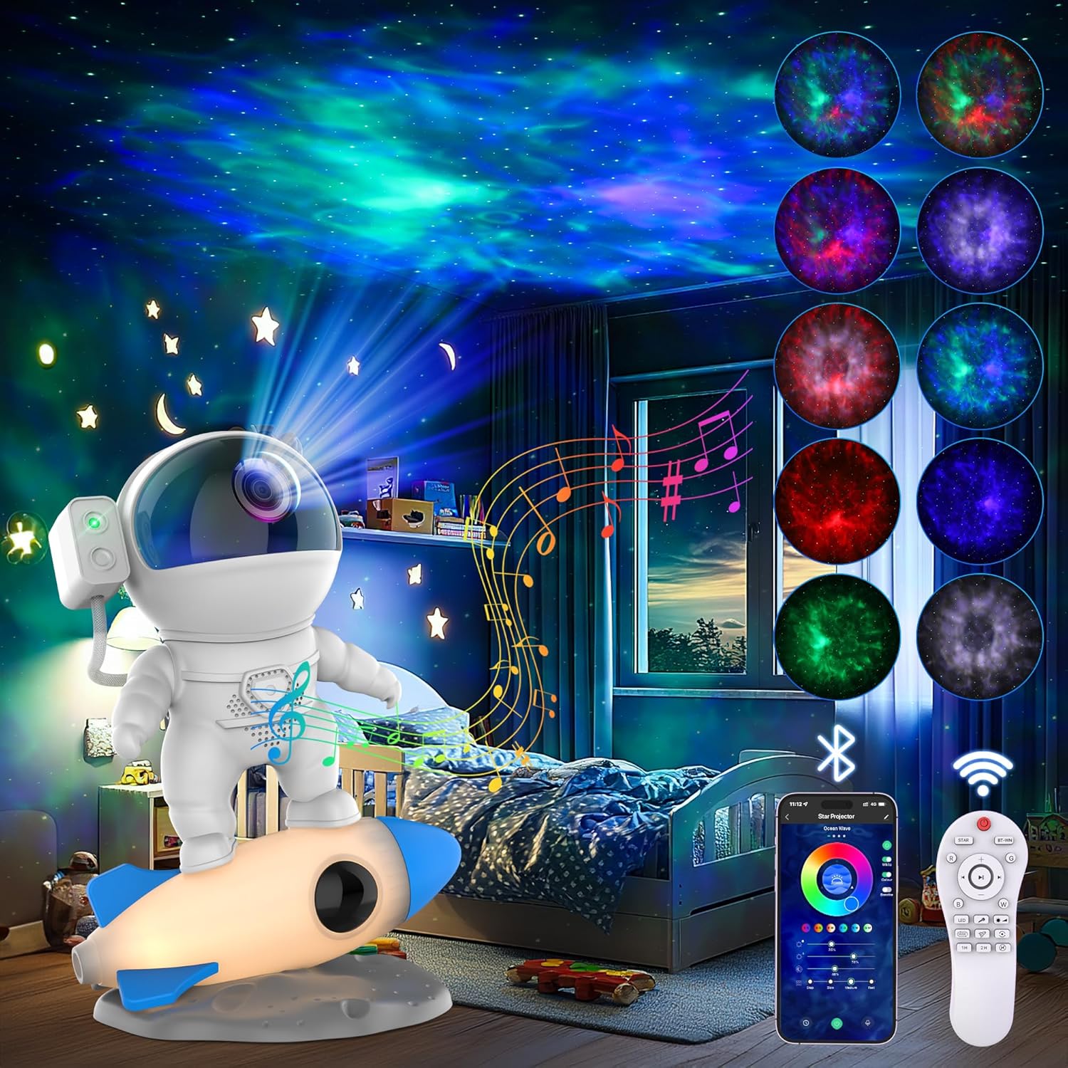 Immerse in Cosmic Dreams with FlyLily Galaxy Projector