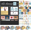 All About Letter Pocket Chart 34 x 27 - Teacher Alphabet