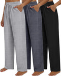 Women's Baggy Sweatpants with Pockets - Cozy Wide Leg Lounge Pants