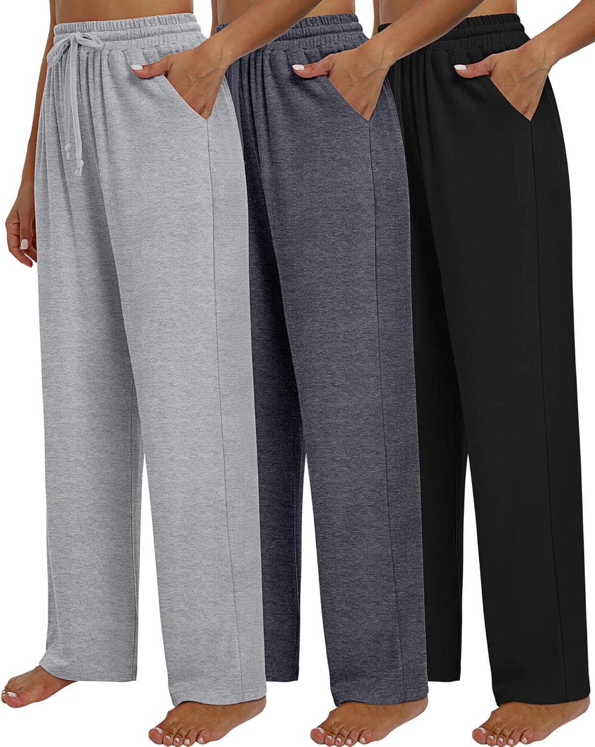 Neer Women's Baggy Sweatpants with Pockets for Cozy Comfort