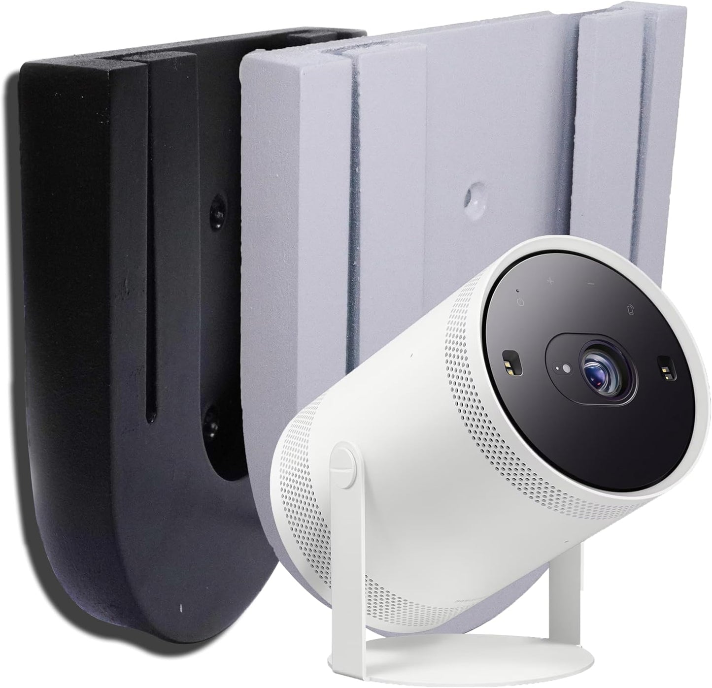 Sleek White Ceiling Mount for Samsung Projector