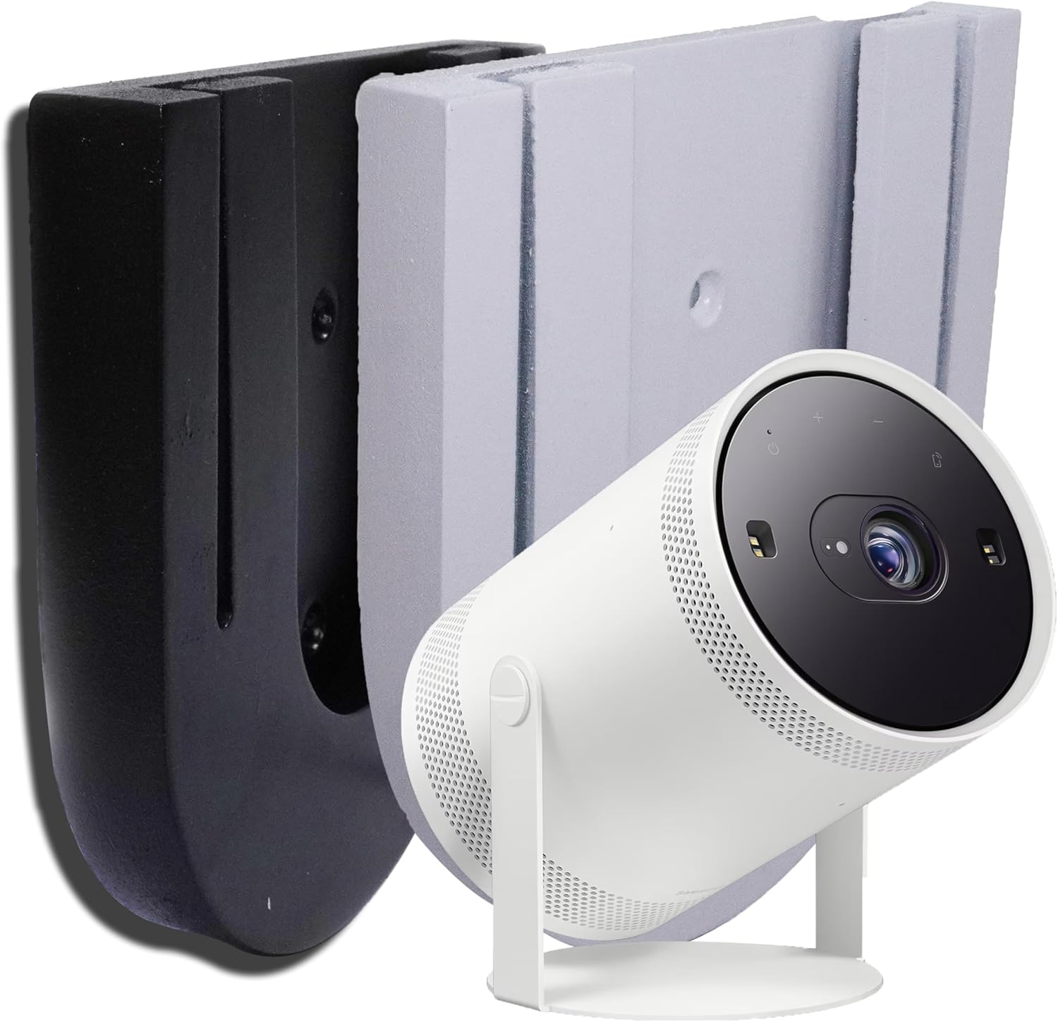 Sleek White Ceiling Mount for Samsung Projector