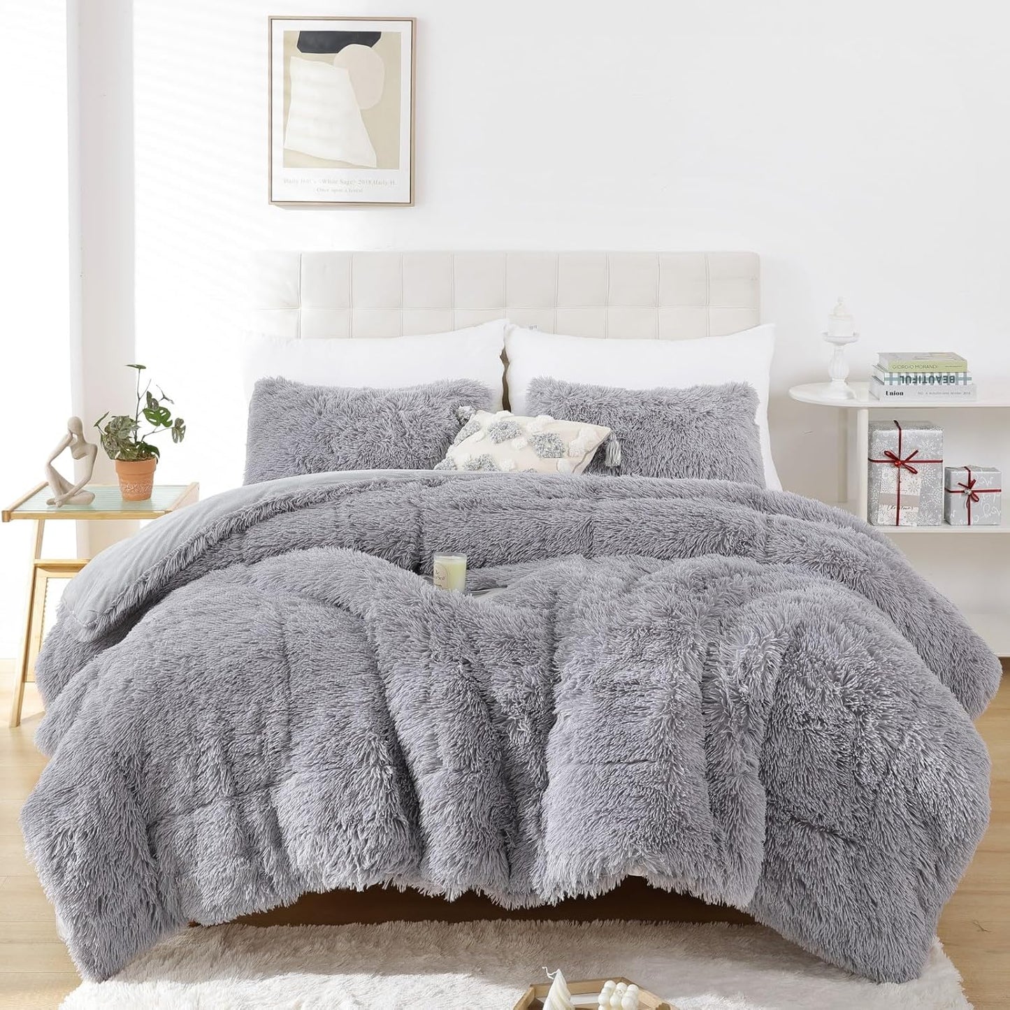 Smoofy Fluffy King Size Comforter Set for Ultimate Comfort
