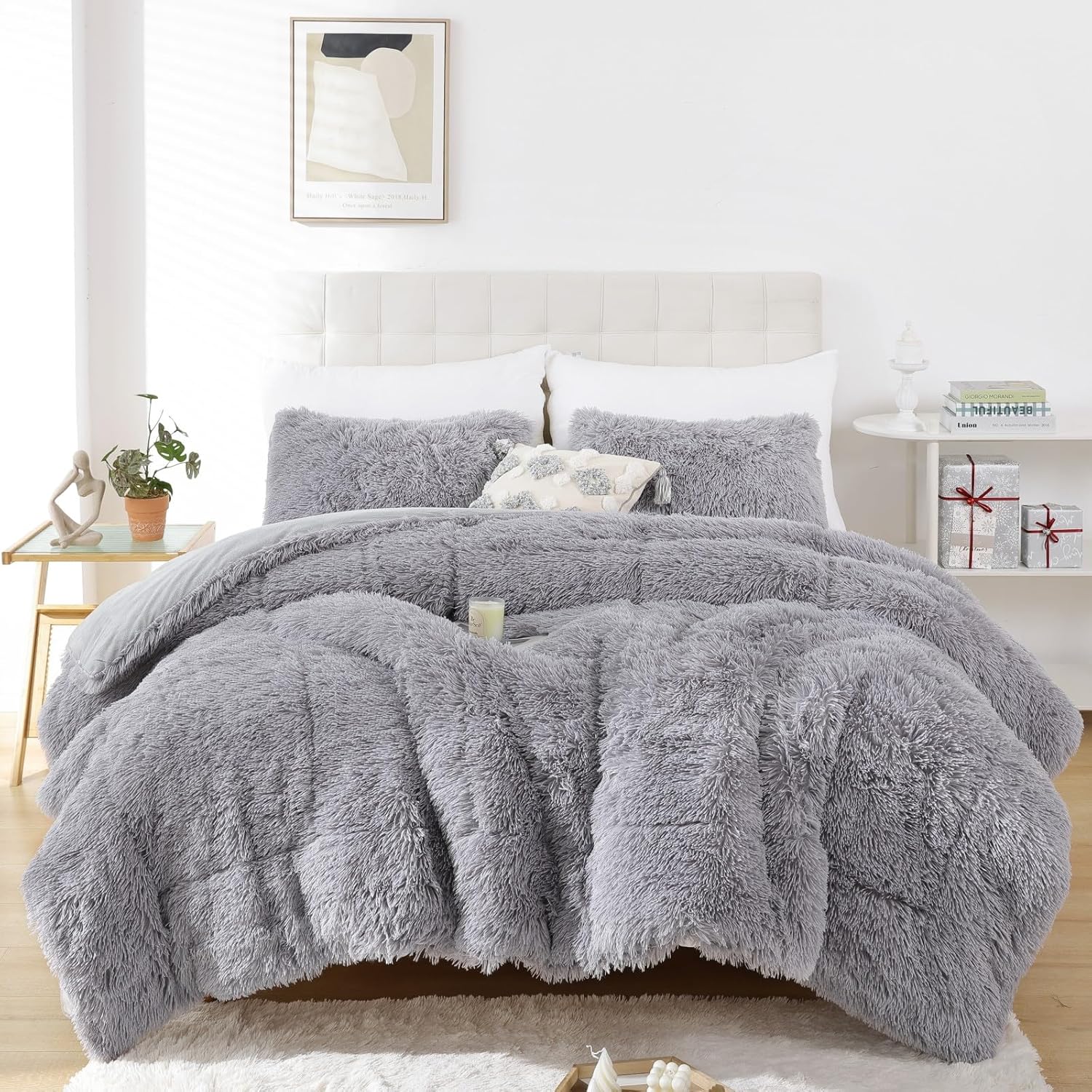 Smoofy Fluffy King Size Comforter Set for Ultimate Comfort