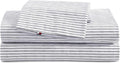 Cotton Percale Sheet Set - Crisp, Breathable Queen Bedding