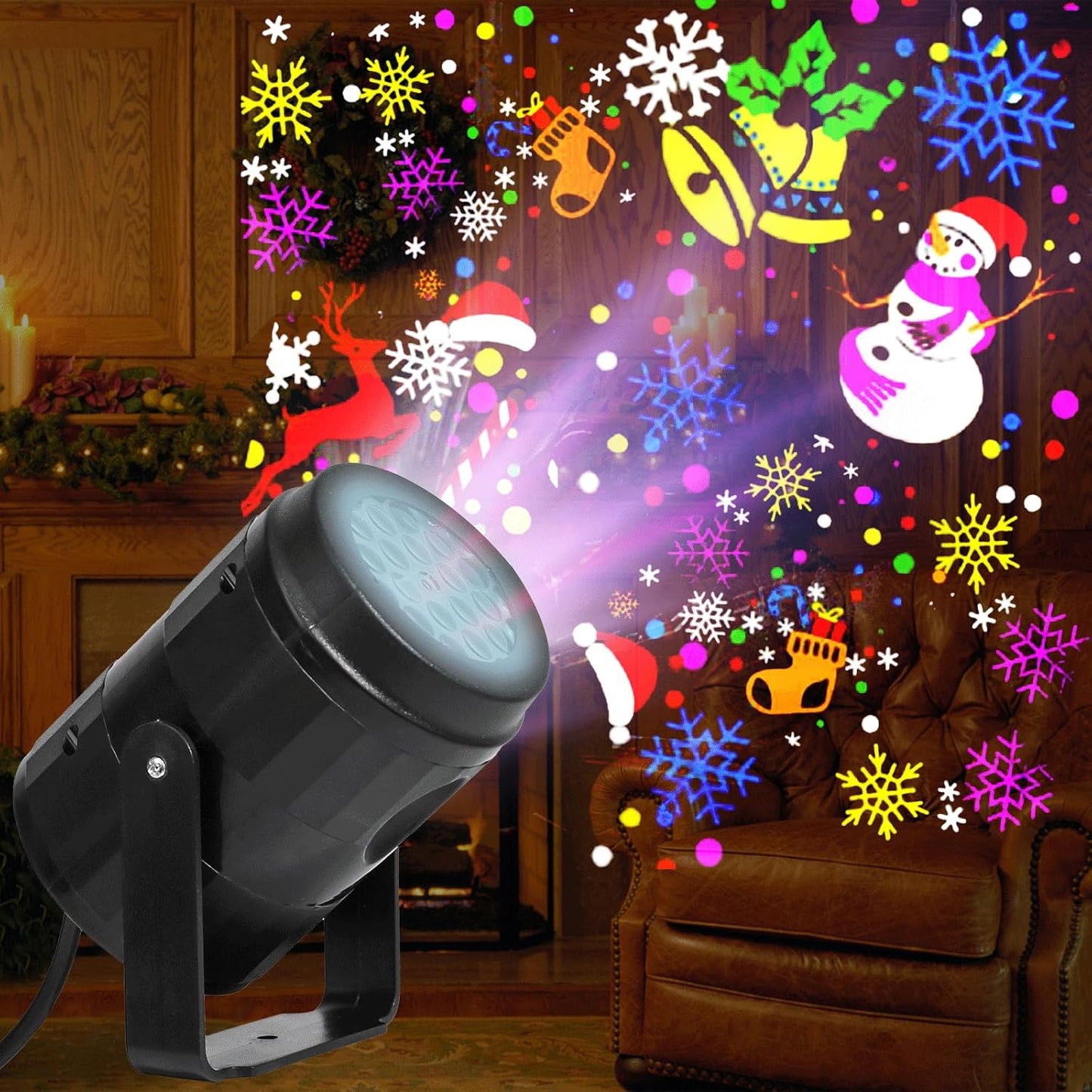 Twinkle Xmas Lights Projector for Festive Decor