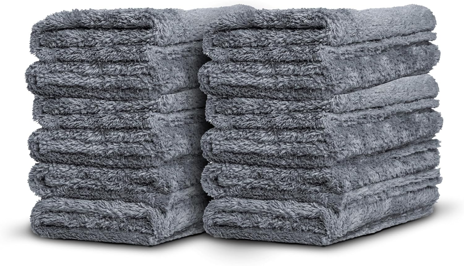 Premium Microfiber Towel for Car Detailing - 12 Pack of 16in Towels