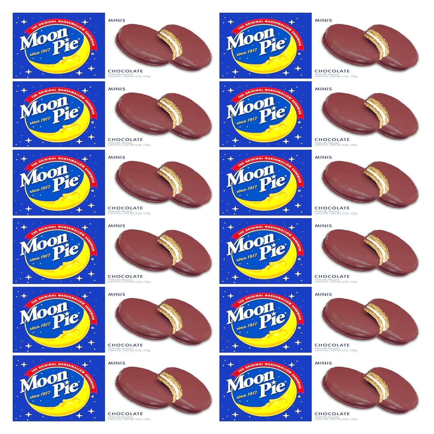 Mini Moon Pies Bulk Snacks for Office Events and Meetings