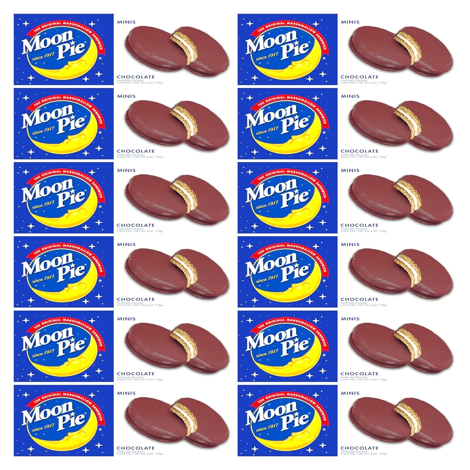 Mini Moon Pies Bulk Snacks for Office Events and Meetings