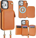 Bocasal MagSafe Crossbody Wallet Case for iPhone 14 Pro Max - RFID