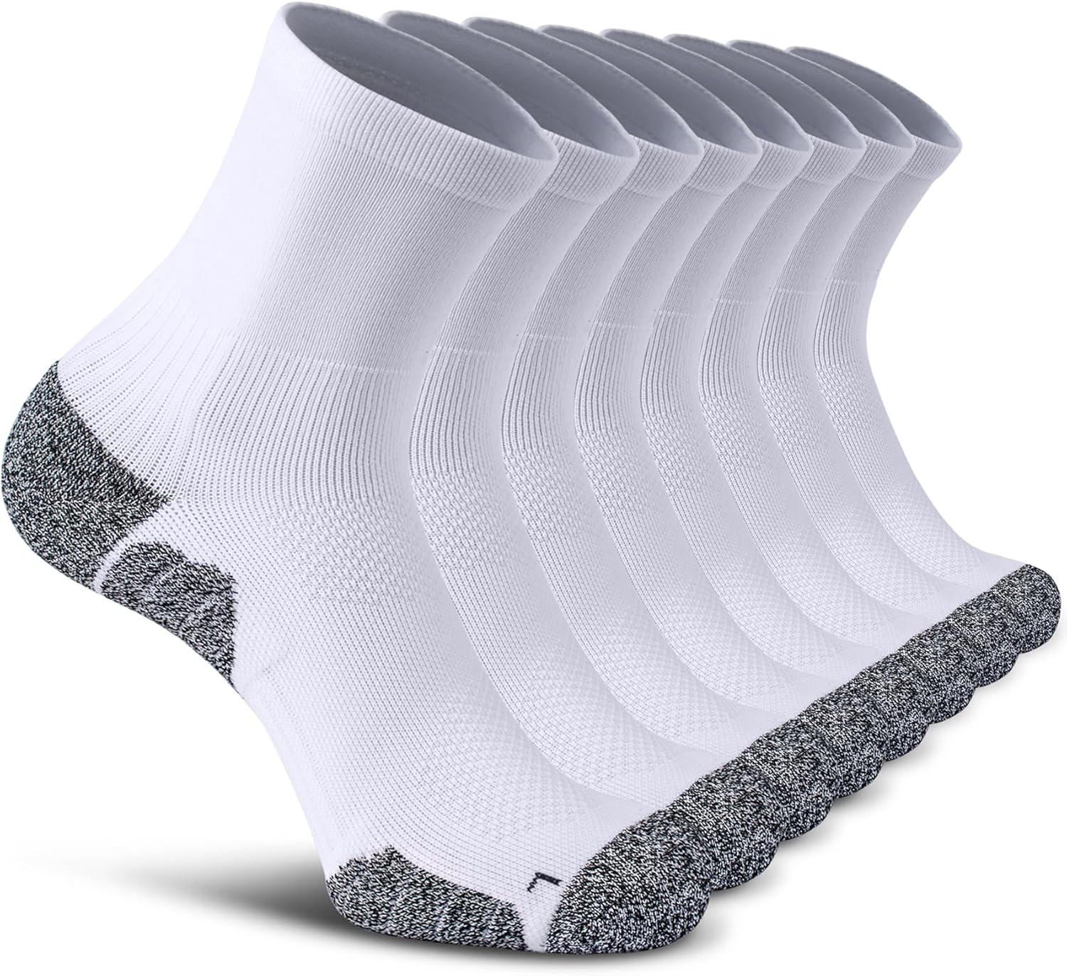 CWVLC Compression Athletic Quarter Socks for Men and Women