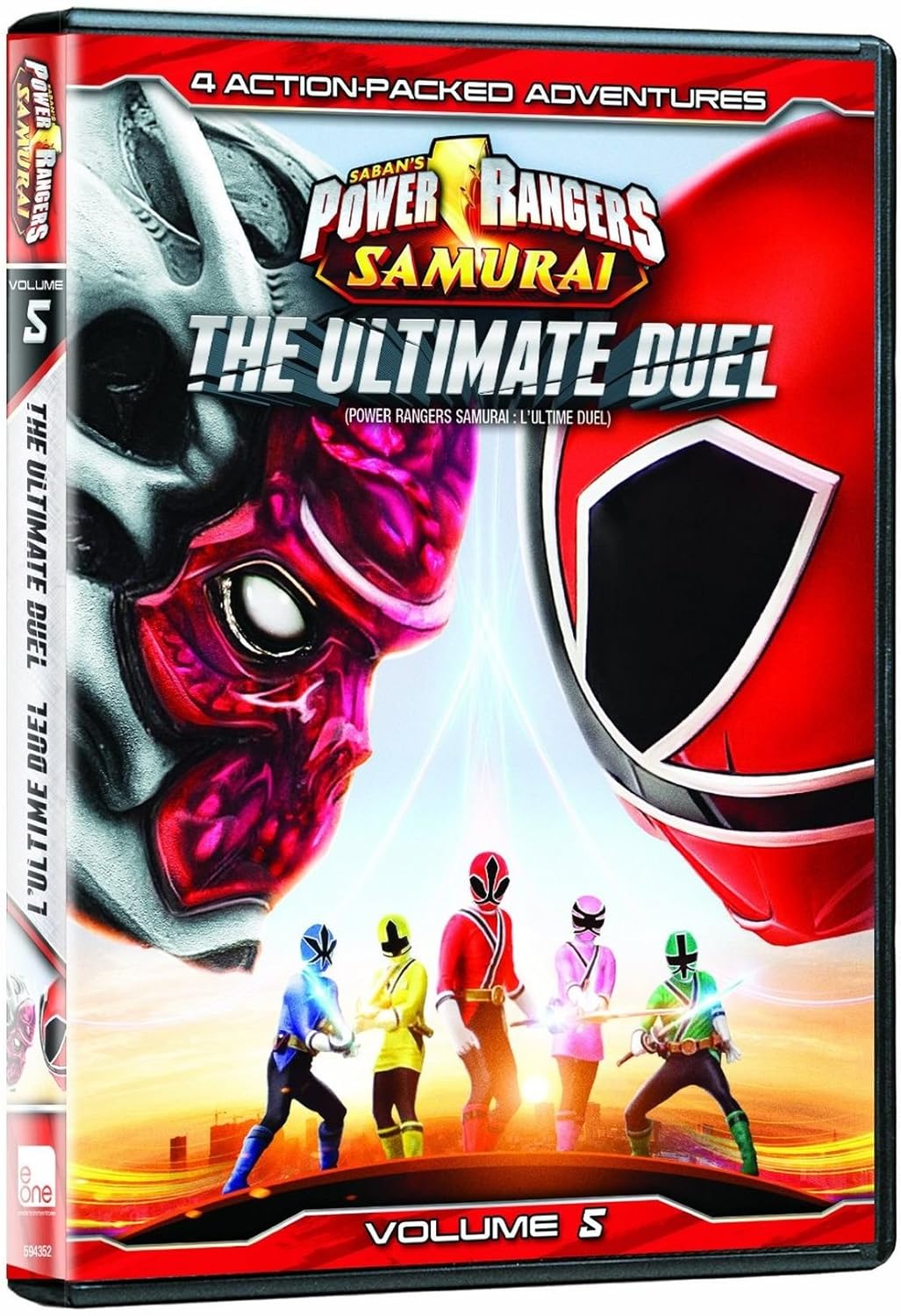Power Rangers Samurai: Ultimate Duel DVD