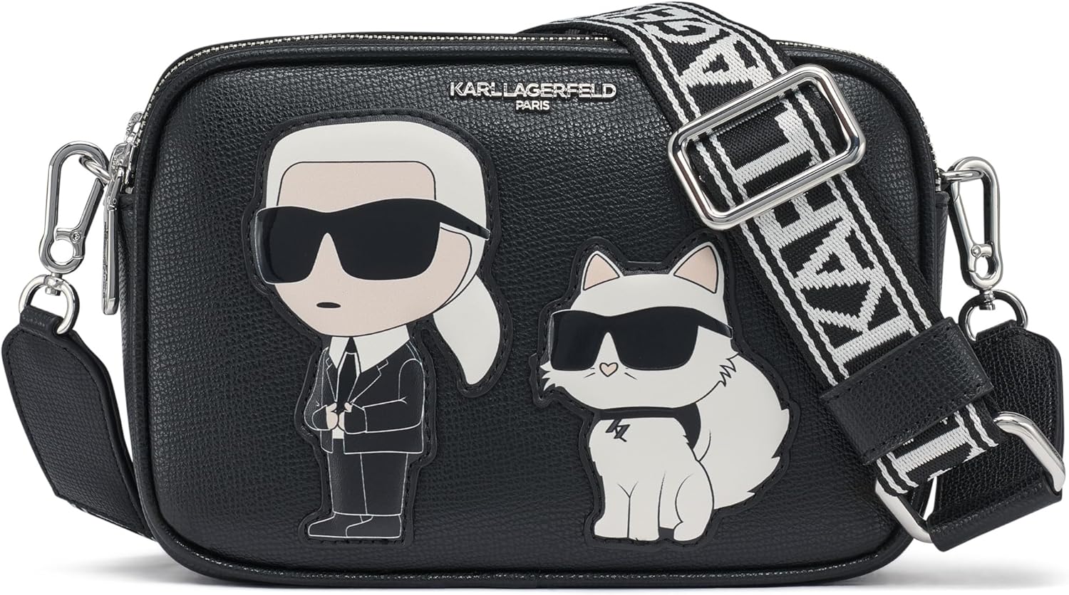 KARL LAGERFELD womens Maybelle Choupette Crossbody Handbag