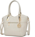 MKF Collection Hazel Tote Bag for Women Vegan Leather Shoulder Bag