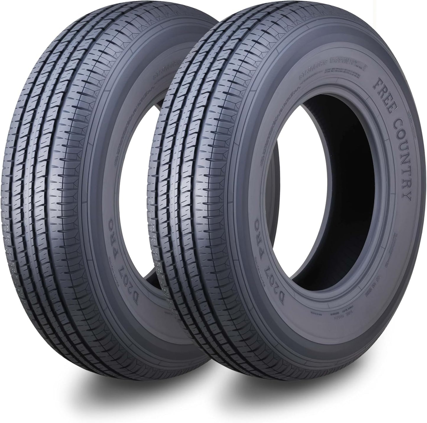 Premium Trailer Tires ST235/80R16 with Scuff Guard for Safety