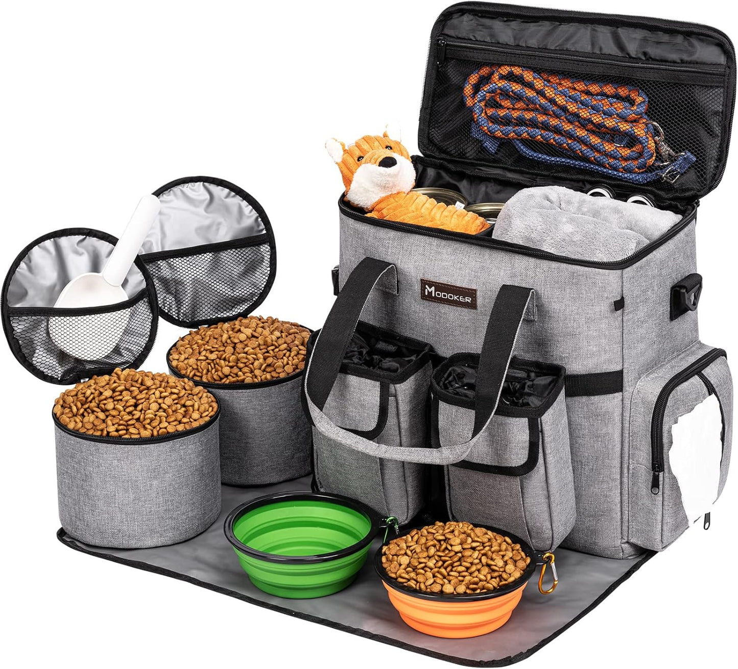 Airline Approved Dog Travel Bag with Treat Pouches for Pets