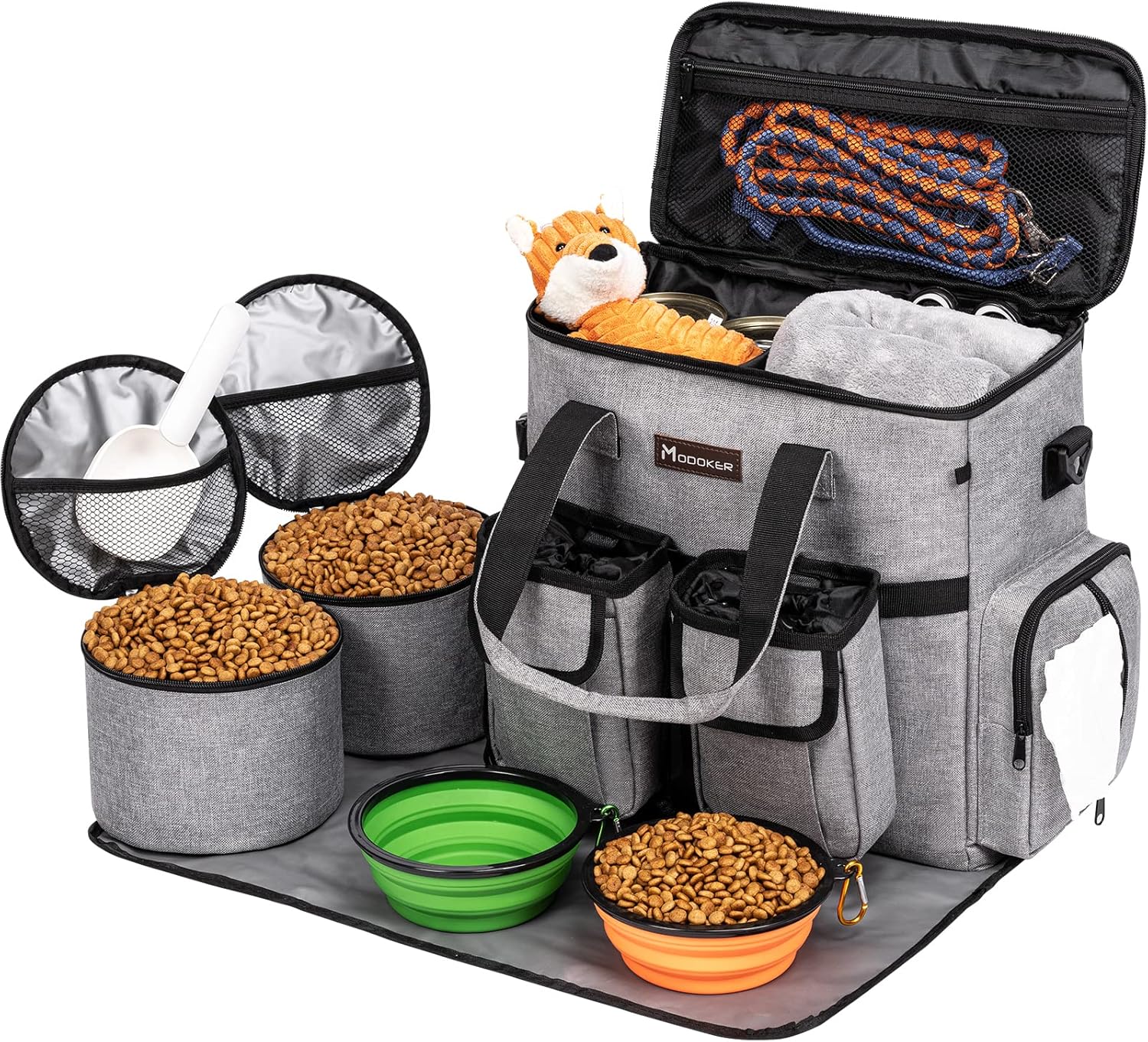 Airline Approved Dog Travel Bag with Treat Pouches for Pets