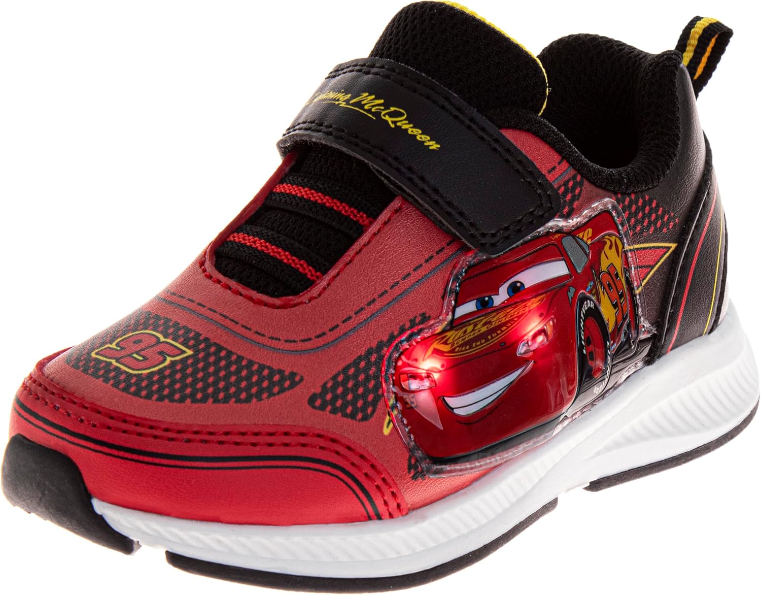 Disney Pixar Cars Lighted Sneakers for Boys - Fun and Comfort