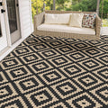 Mattitude Waterproof Outdoor Rug 6x9 ft Patio Rug - Durable Reversible