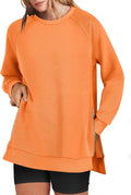 ANRABESS Women's Oversized Crewneck Sweatshirt - Relaxed Fall Tunic