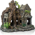 Fish Tank Decorations Aquarium Decor Resin Tree Trunk Root - Natural