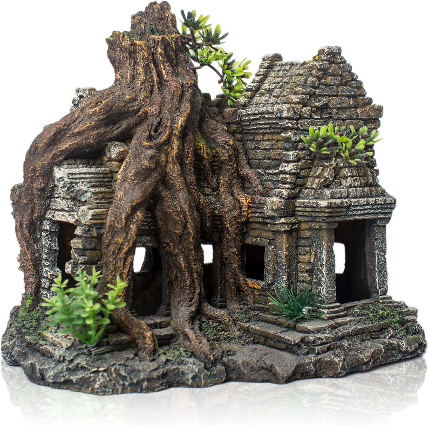 Fish Tank Decorations Resin Artificial Tree Trunk Root for Aquariums