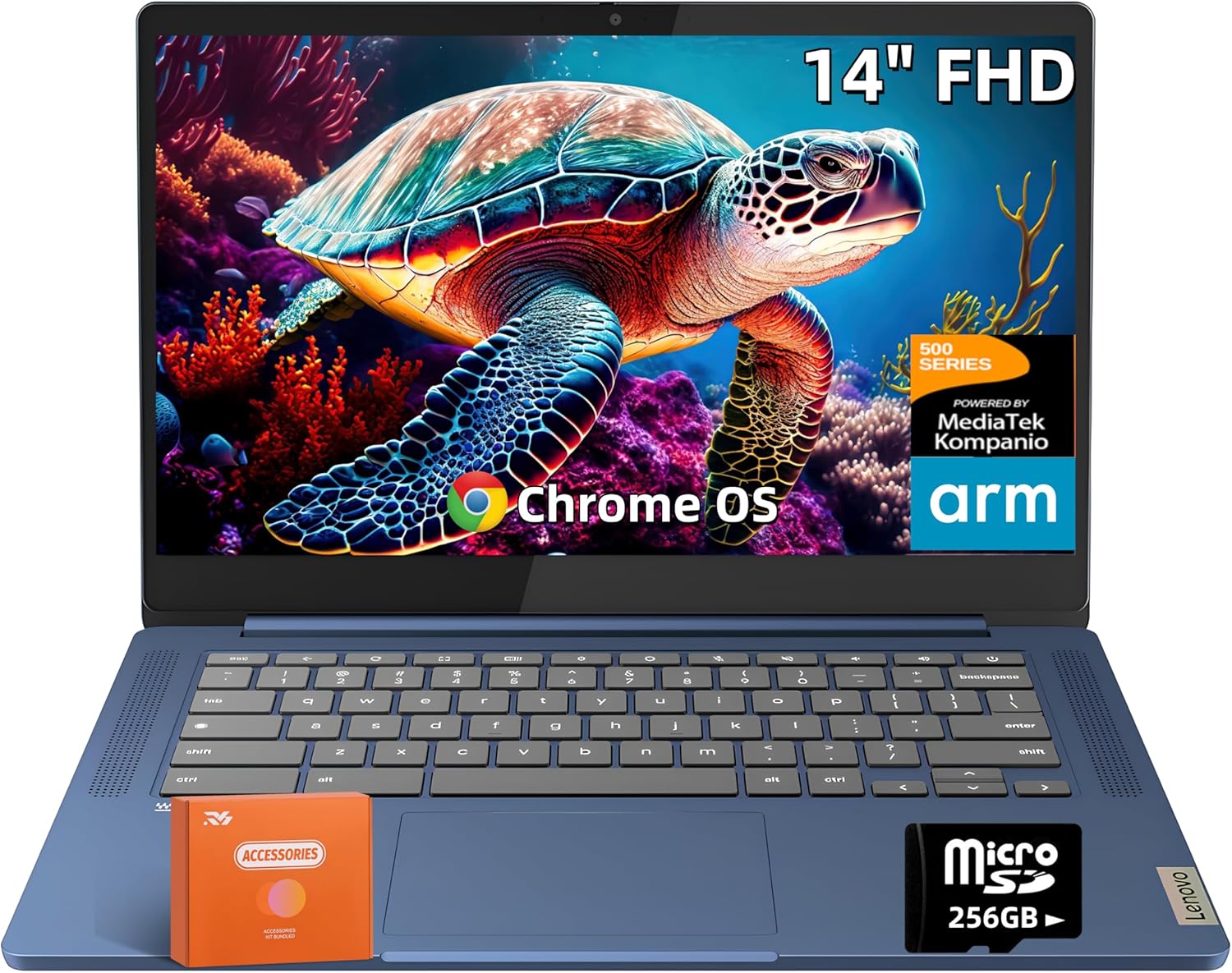 Lenovo IdeaPad Slim 3 Chromebook - Lightweight 14in Laptop