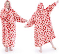 Wearable Blanket Hoodie Oversized Sherpa Fleece - Cozy Giant Hoodie